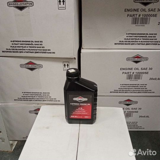 Масло Briggs&Stratton SAE30, 0.6 л, оригинал