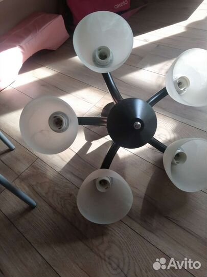 Люстра потолочная бу