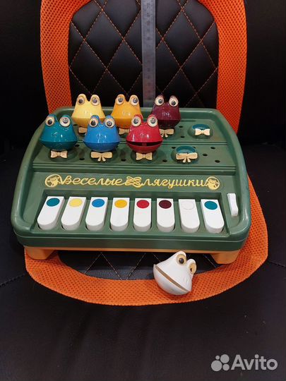 Пианино СССР Веселые лягушки