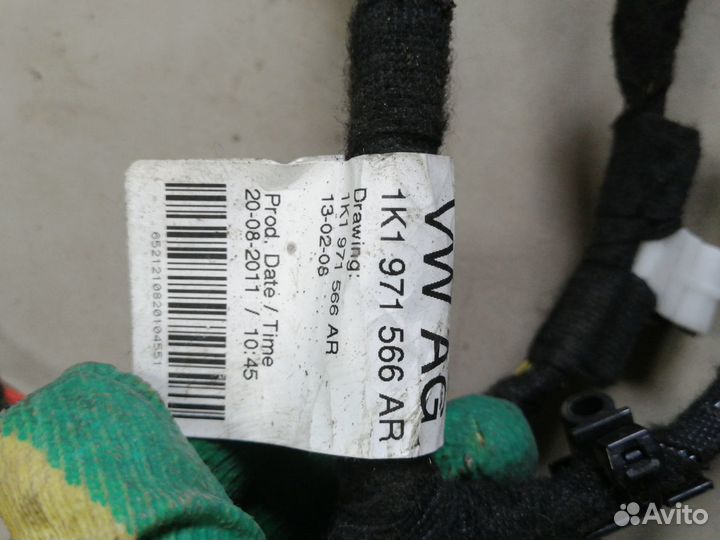 Проводка (коса) отопителя для VW Golf VI 2009-2013