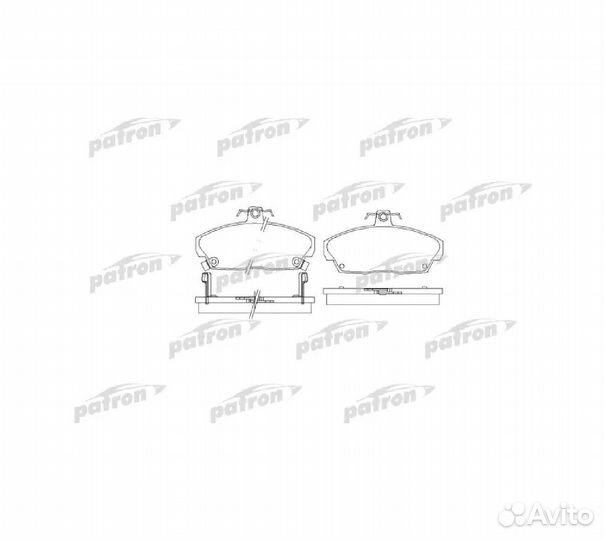 Колодки honda civic IV fastback 94-97, ci