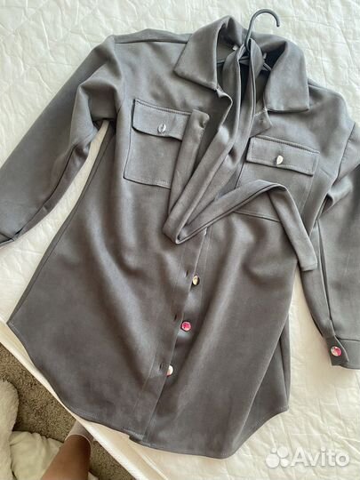 Платье рубашка женская