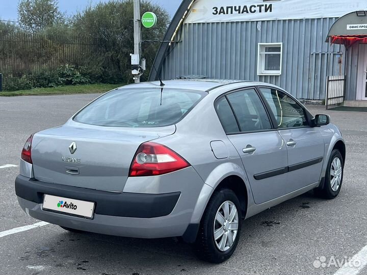 Renault Megane 1.6 МТ, 2005, 230 000 км