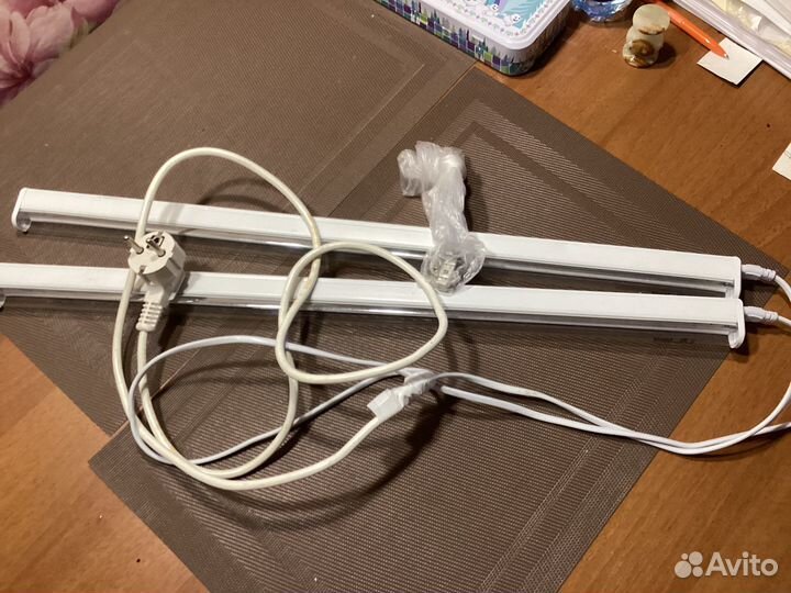 Фитолампа uniel 2шт. 10 ватт