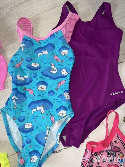 Купальники,шапочки д/купания 98