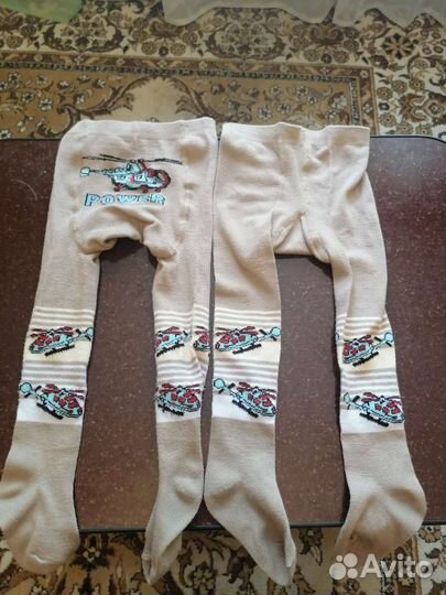 Колготки и шапочки детские новые