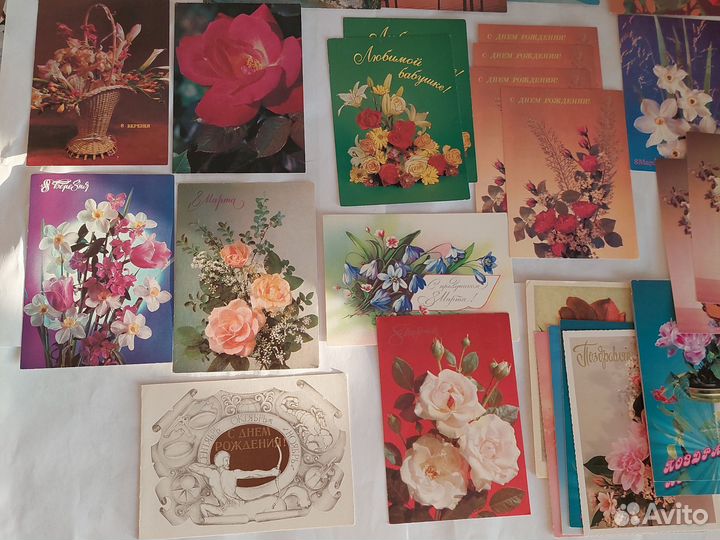 Открытки СССР чистые