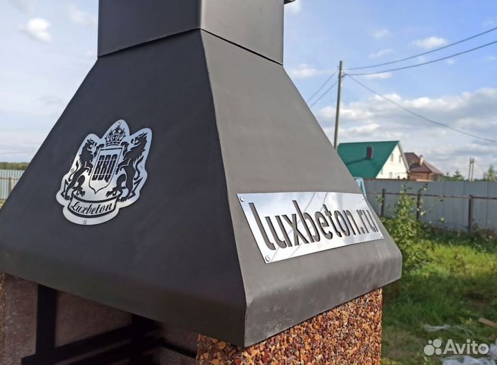 Комплекс барбекю, печь под казан, печь барбекю