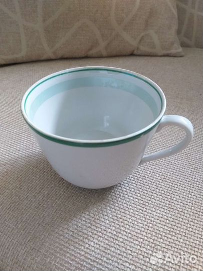 Чашка с блюдцем дулёво (клеймо)