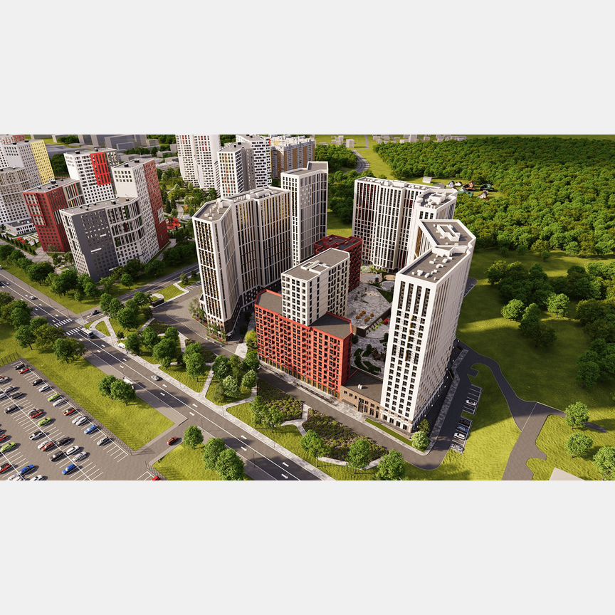 Квартира-студия, 27,6 м², 13/22 эт.