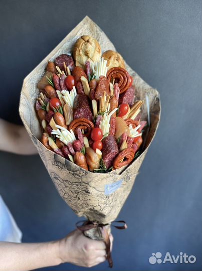 Мужские букеты съедобные