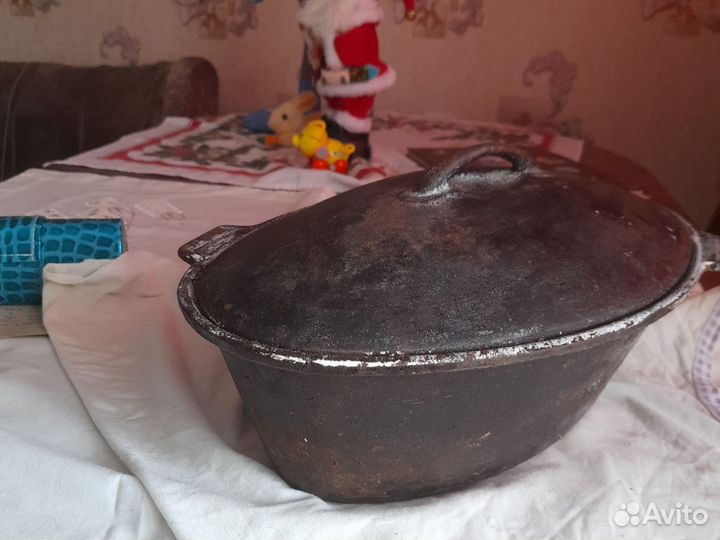 Гусятница чугунная СССР