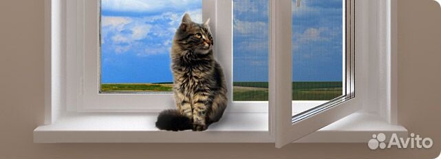 Москитная сетка Антикошка