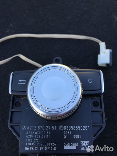 Джойстик мультимедиа mercedes W212