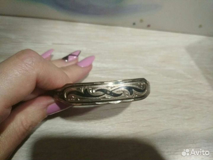 Серебряный браслет Кубачи