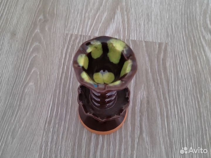 Подсвечник глиняный