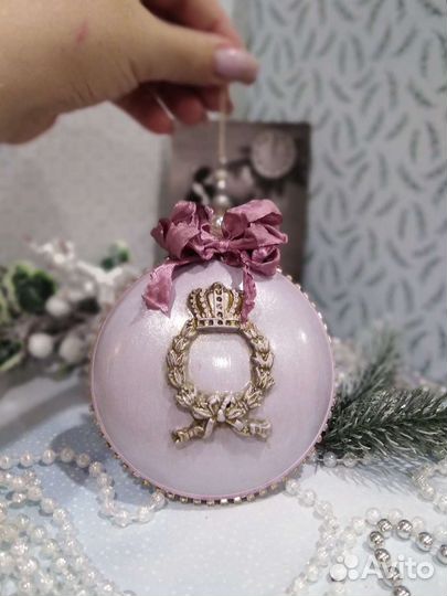 Елочные игрушки. Ручная работа