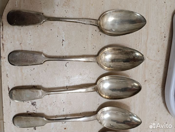 Ложки серебро 84 проба
