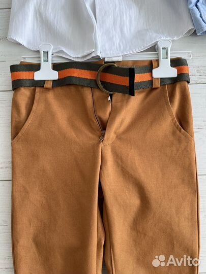 Брюки и рубашка для мальчика 104, 110