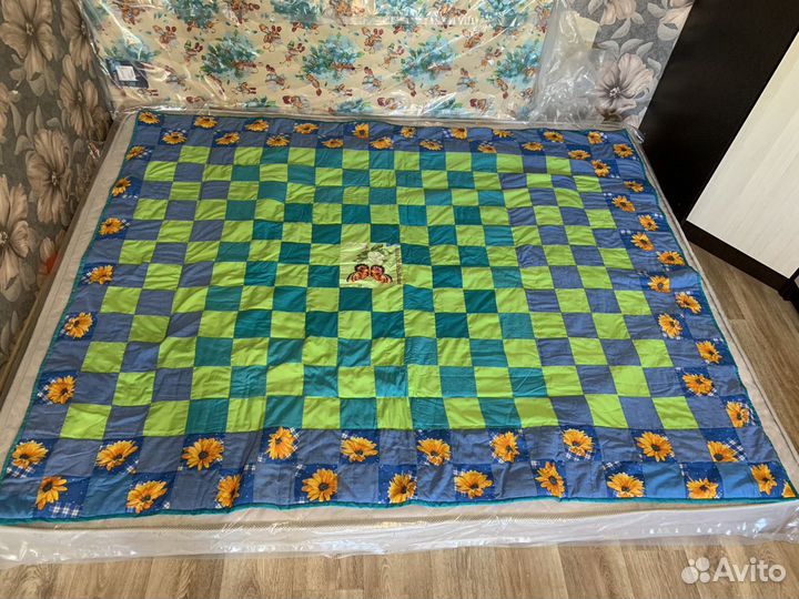 Лоскутное покрывало(Ручная работа)