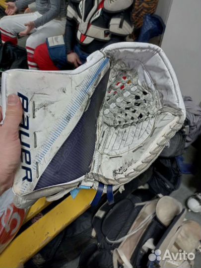Комплект вратаря: блин и ловушка Sr Bauer 2S PRO