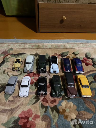 Машики Deagostini autotime ретро