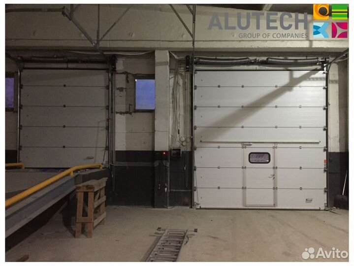 Ворота гаражные alutech