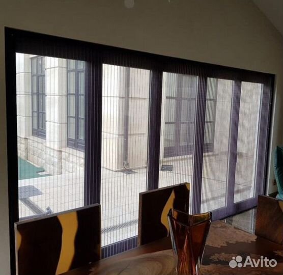 Сетка гармошка плиссе