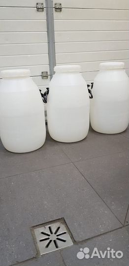 Бочки пластиковые 50л