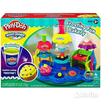 Набор Play-Doh Фабрика пирожных Hasbro