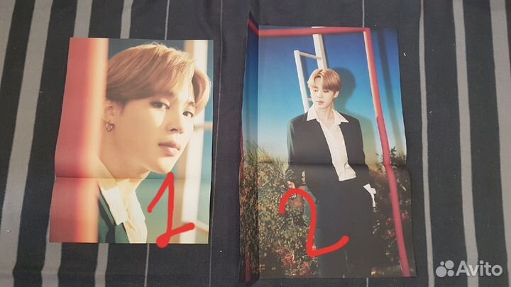 Постеры BTS из музея hybe бтс