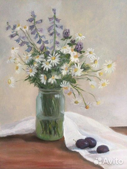 Картина «Букет ромашек»