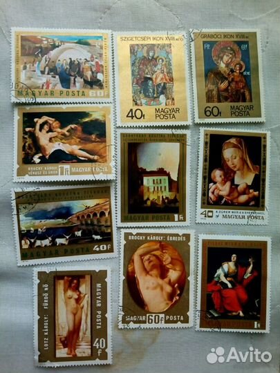 Марки иностранные