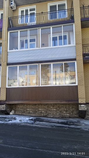 1-к. квартира, 36 м², 2/3 эт.