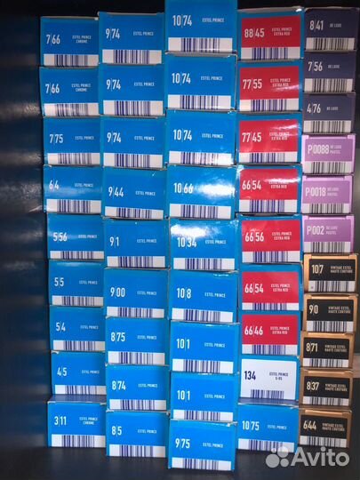 Профессиональная краска для волос estel