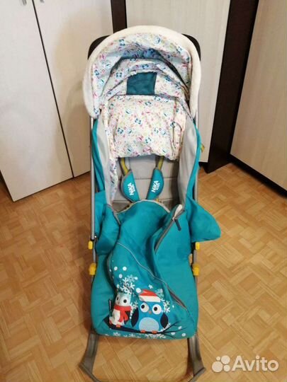 Коляска санки