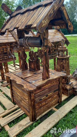 Колодец декоративный