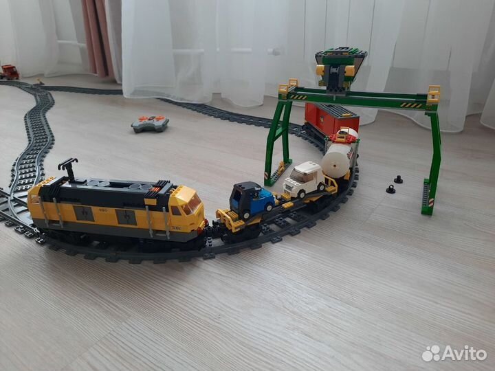 Lego city (лего сити) товарный поезд 7939