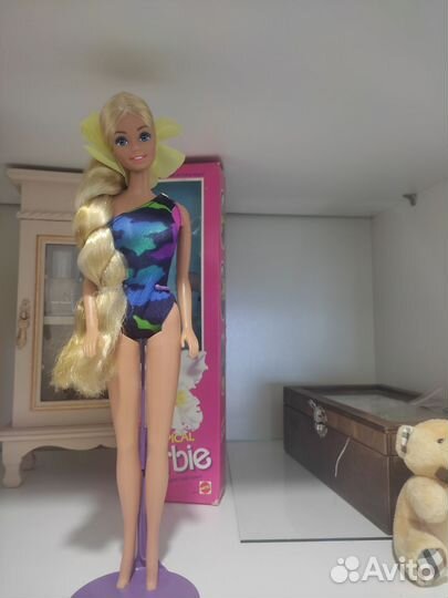 Tropical Barbie 1985 винтаж