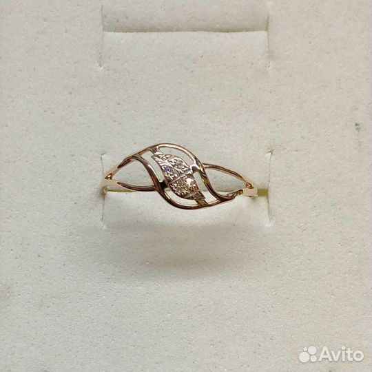 Золотое кольцо 375 пробы