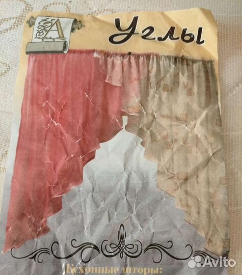 Новая штора-тюль