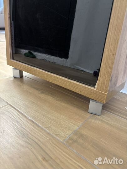 Обувница в прихожую закрытая узкая бу