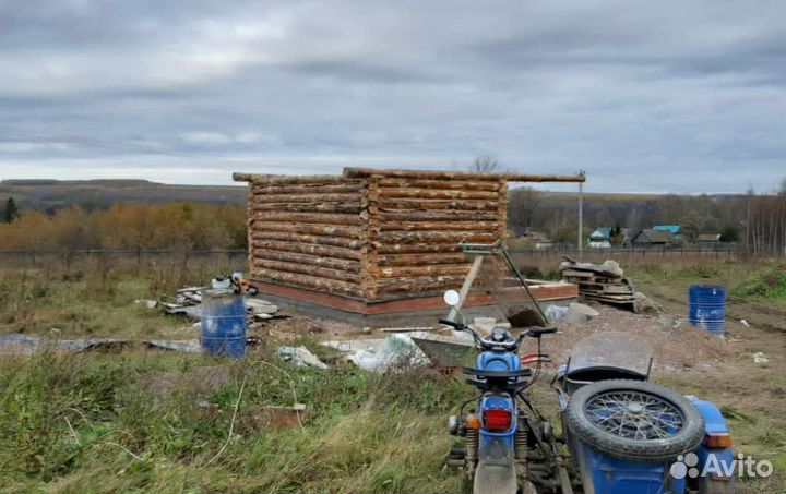 Сруб бани 3х5 из сосны
