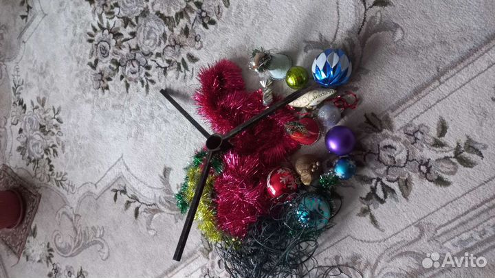 Елочные украшения пакетом