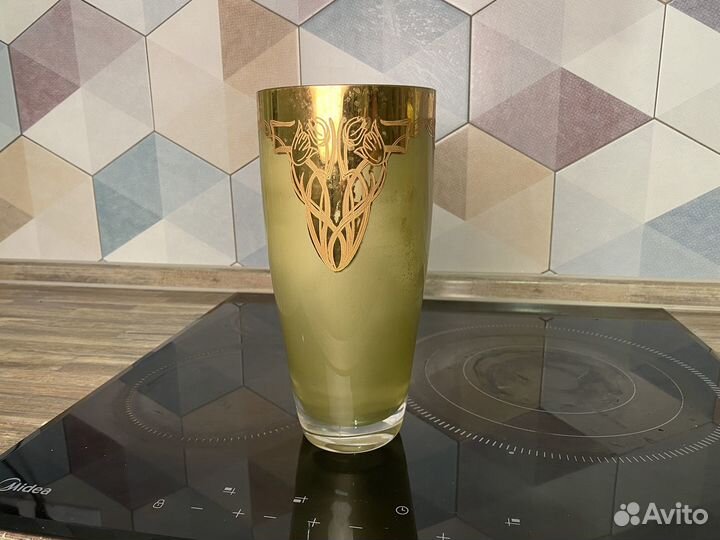 Ваза Bogemia (Богемия), D- 12 см, высота 28см