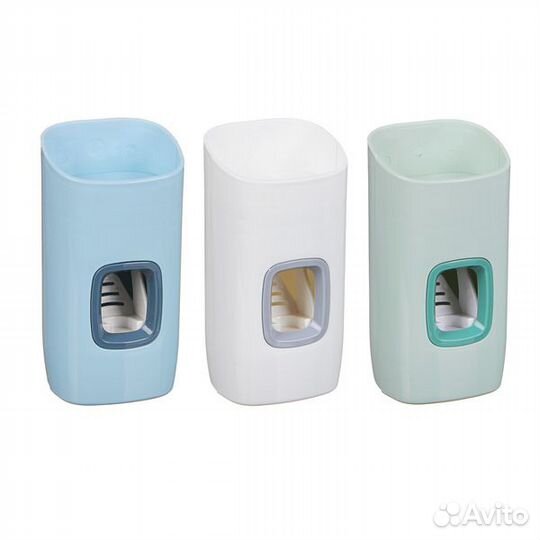 Дозатор для зубной пасты с держателем для щеток