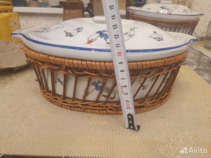 Блюдо Rosenberg с крышкой/утятница