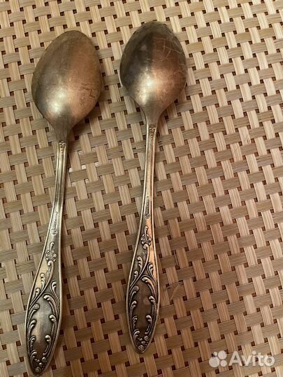 Столовый набор ложки и вилки мнцц, СССР