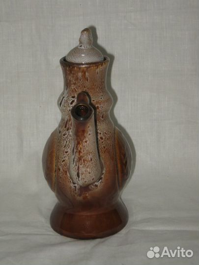 Чайник заварочный. Олимпиада-80. Керамика. СССР