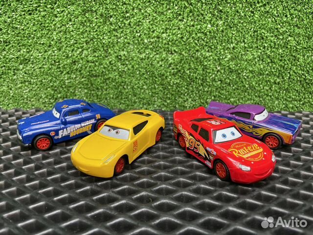 Тачки набор из 4-х металлических моделек